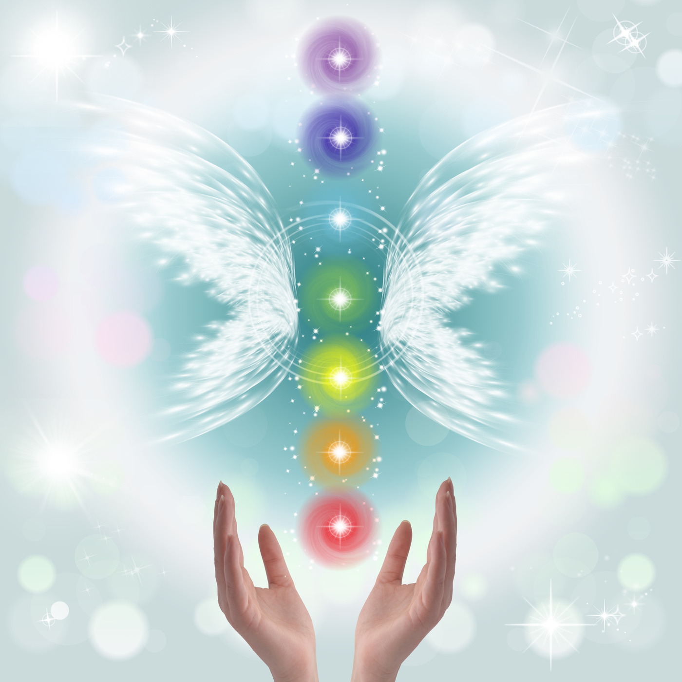 Healing Hands and seven chakras